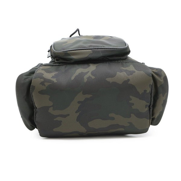 サンローランパリ バックパック HUNT カモフラージュ ナイロン 437110 リュックサック 黒