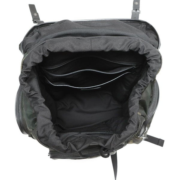 サンローランパリ バックパック HUNT カモフラージュ ナイロン 437110 リュックサック 黒