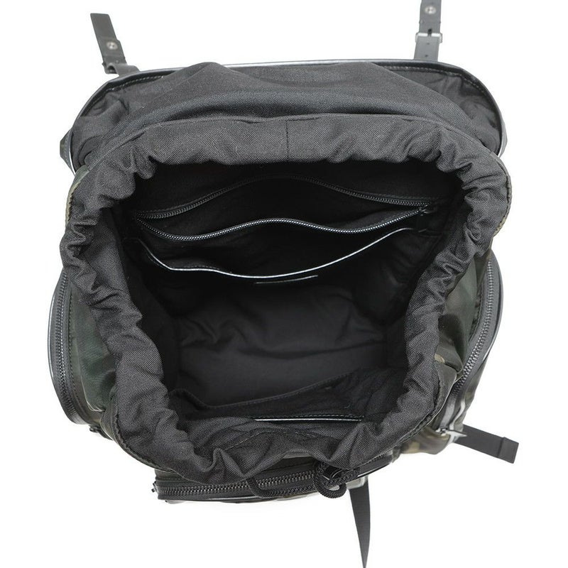 サンローランパリ バックパック HUNT カモフラージュ ナイロン 437110 リュックサック 黒