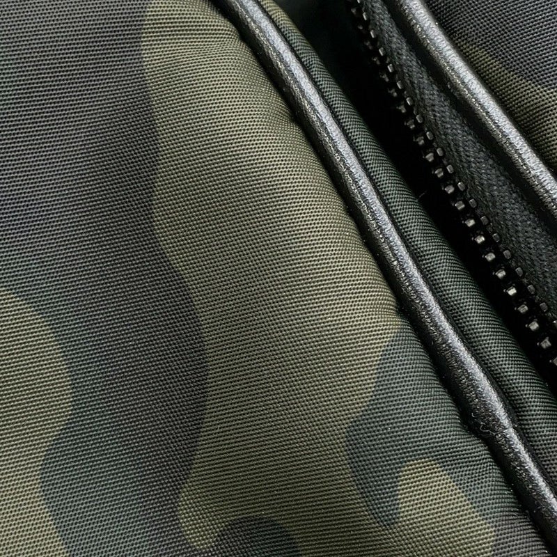 サンローランパリ バックパック HUNT カモフラージュ ナイロン 437110 リュックサック 黒