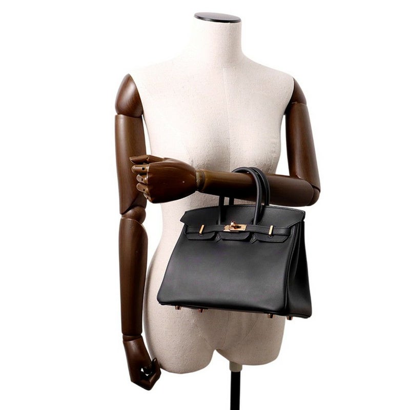 エルメス バーキン25 キャバン/ピンクゴールド金具 スイフト B刻印 HERMES Birkin ハンドバッグ