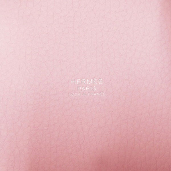 エルメス ハンドバッグ ピコタンロックPM ローズサクラ/シルバー金具 トリヨンクレマンス W刻印 HERMES トートバッグ
