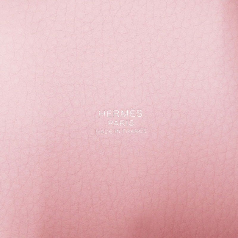 エルメス ハンドバッグ ピコタンロックPM ローズサクラ/シルバー金具 トリヨンクレマンス W刻印 HERMES トートバッグ