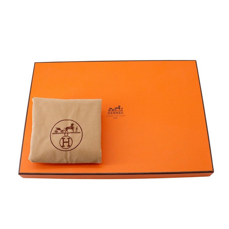 エルメス ショルダーバッグ ヴェスパPM ゴールド/ゴールド金具 トワルアッシュ/レザー □B刻印