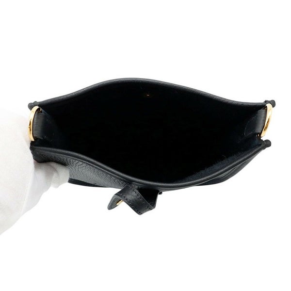 エルメス ショルダーバッグ エブリンTPM 111cm ブラック/ゴールド金具 トリヨンクレマンス W刻印 HERMES 黒
