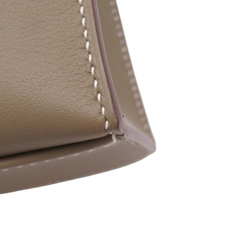 エルメス ハンドバッグ ポシェットケリー エトゥープ/シルバー金具 スイフト W刻印 HERMES バッグ