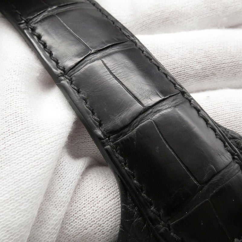 エルメス ハンドバッグ ピコタンロックPM タッチ ブラック/ゴールド金具 トリヨンクレマンス/アリゲーターマット U刻印 黒