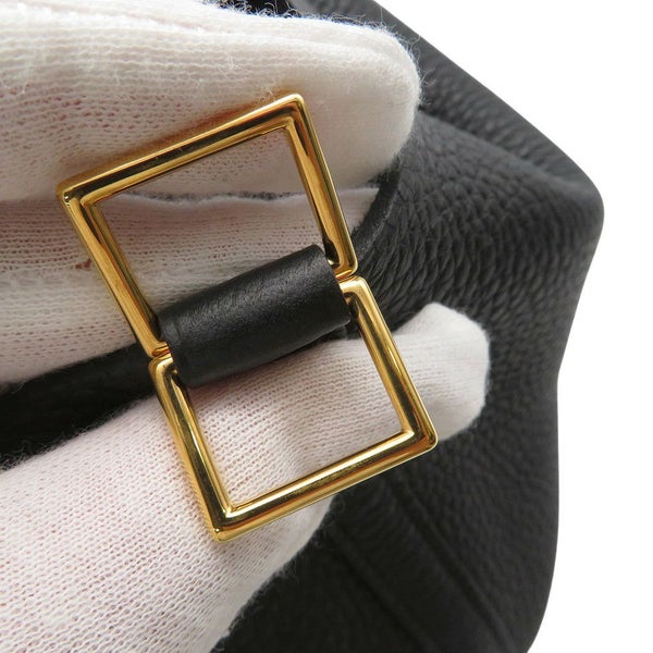 エルメス ハンドバッグ ピコタンロックPM タッチ ブラック/ゴールド金具 トリヨンクレマンス/アリゲーターマット U刻印 黒