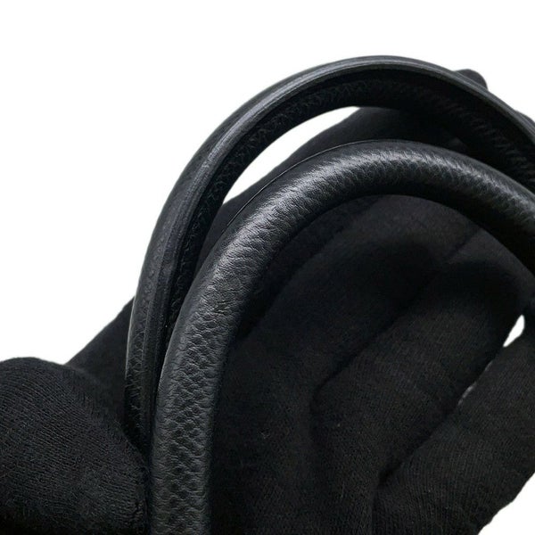 エルメス バーキン30 ブラック/シルバー金具 エプソン □K刻印 HERMES Birkin ハンドバッグ 黒