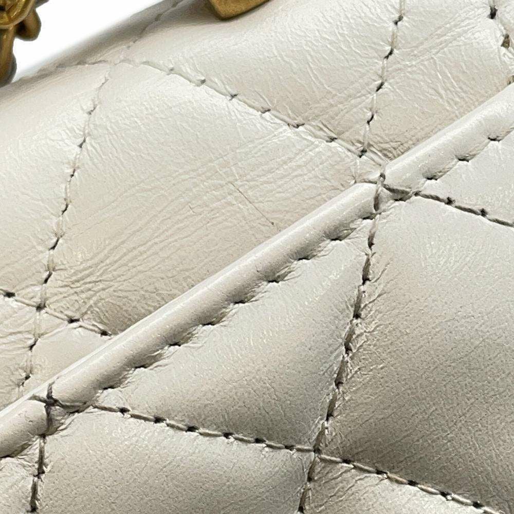 シャネル チェーンショルダーバッグ マイクロ ミニ マトラッセ ココ