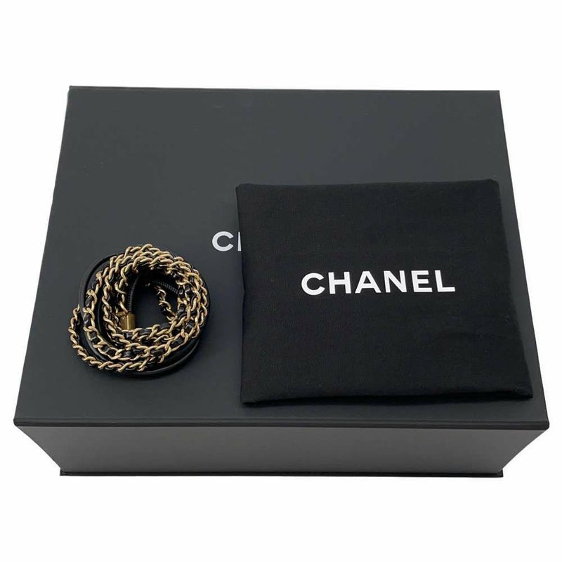 シャネル ハンドバッグ CHANEL 22 ミニ ココマーク シャイニーカーフレザー AS3980 2way 黒