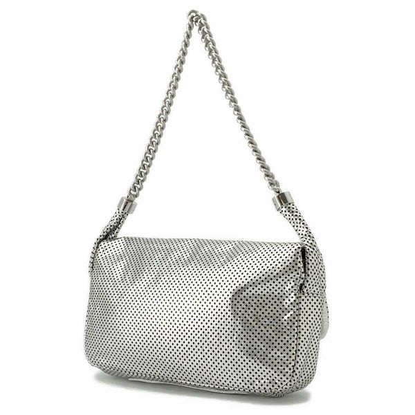 シャネル チェーンショルダーバッグ ココマーク パンチング レザー CAHNEL バッグ ワンショルダー