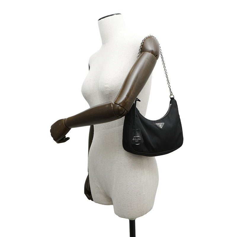 プラダ ショルダーバッグ Re-Edition 2005 Re-Nylon ナイロン 1BH204 PRADA 2wayバッグ 黒