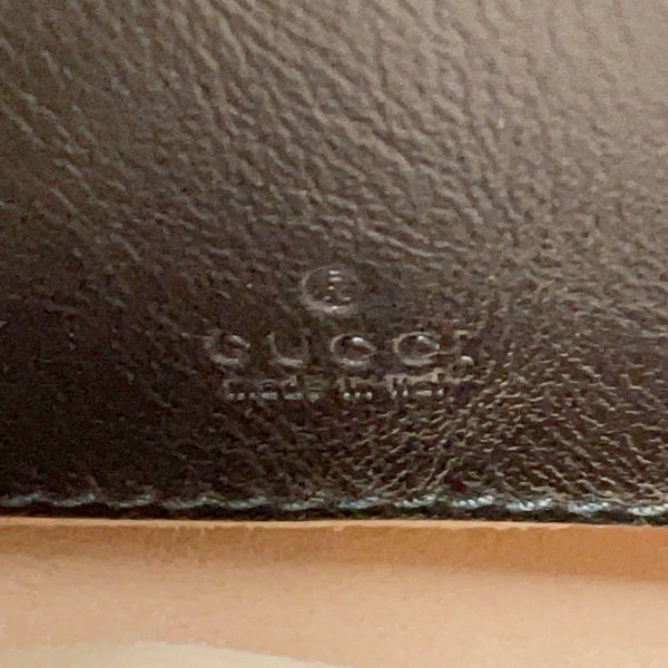 グッチ チェーンショルダーバッグ GGマーモント ミニバケットバッグ 573817 GUCCI キルティング 黒