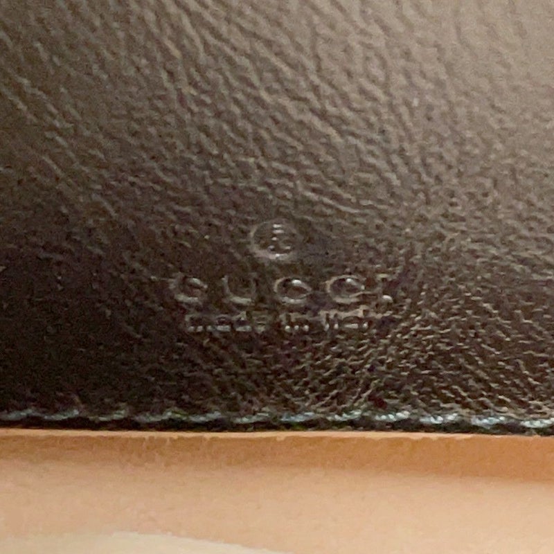 グッチ チェーンショルダーバッグ GGマーモント ミニバケットバッグ 573817 GUCCI キルティング 黒