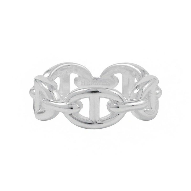 エルメス リング シェーヌダンクル アンシェネPM Enchainee SV925シルバー リングサイズ52 HERMES ジュエリー