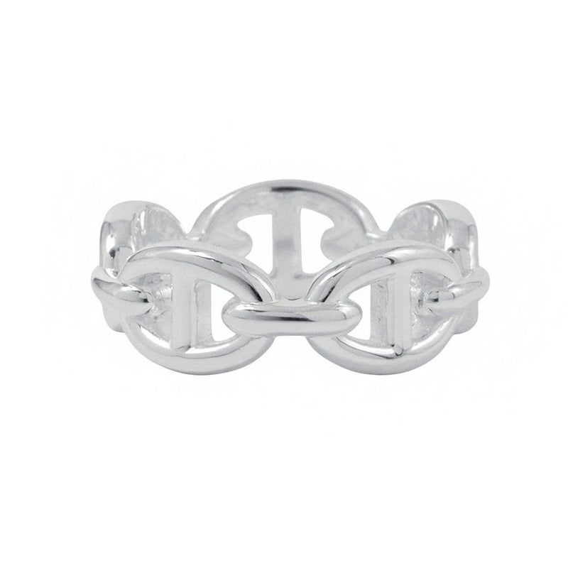 エルメス リング シェーヌダンクル アンシェネPM Enchainee SV925シルバー リングサイズ52 HERMES ジュエリー