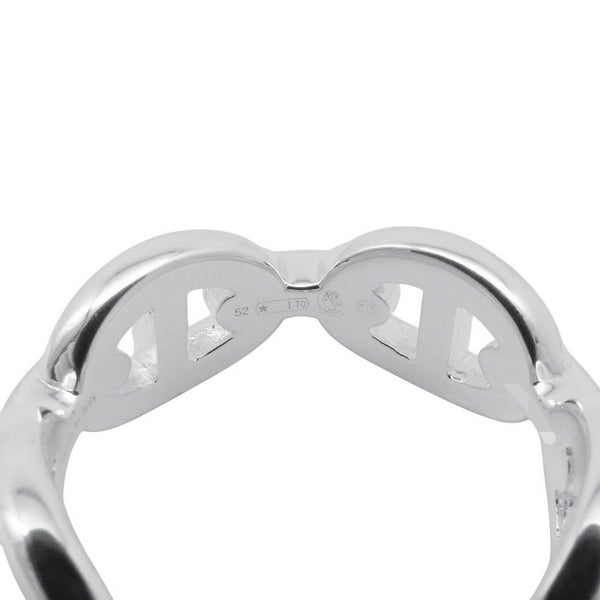 エルメス リング シェーヌダンクル アンシェネPM Enchainee SV925シルバー リングサイズ52 HERMES ジュエリー