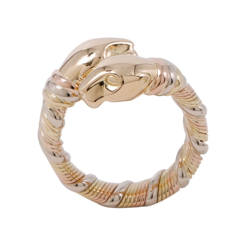 カルティエ リング パンテール クーガー K18YG/K18PG/K18WG サイズ52 指輪