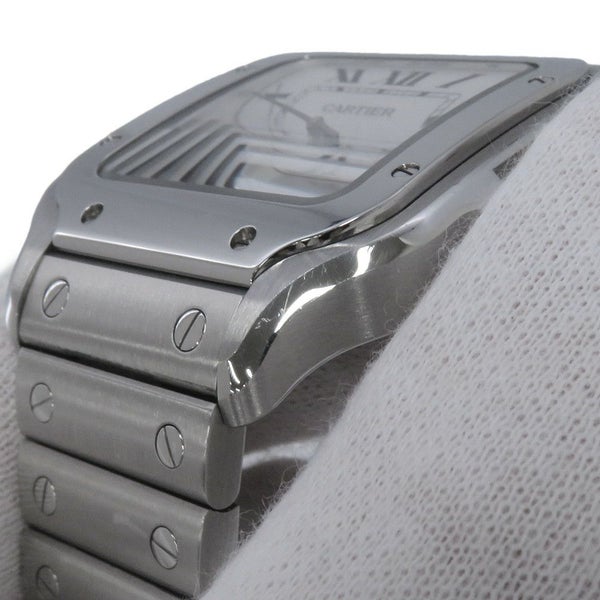 カルティエ サントス ドゥ カルティエ MM WSSA0029 Cartier 腕時計 シルバー文字盤