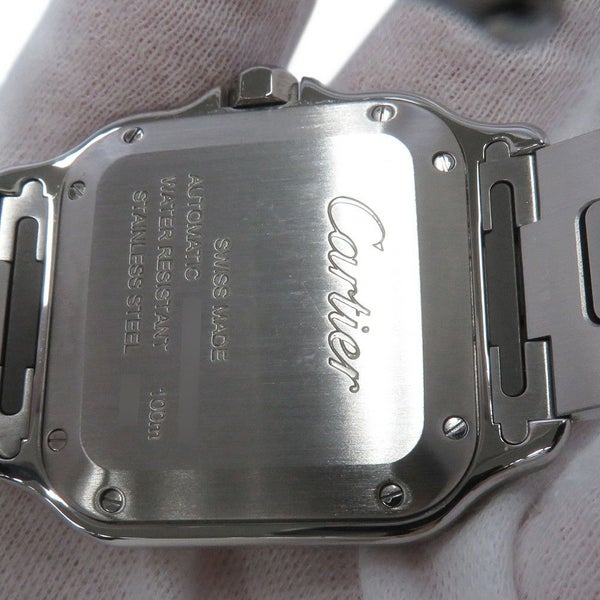 カルティエ サントス ドゥ カルティエ MM WSSA0029 Cartier 腕時計 シルバー文字盤