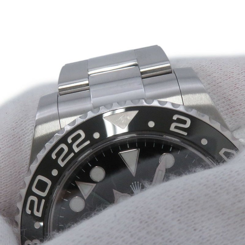 ロレックス GMTマスター2 デイト ランダムシリアル ルーレット 116710LN ROLEX 腕時計 黒文字盤