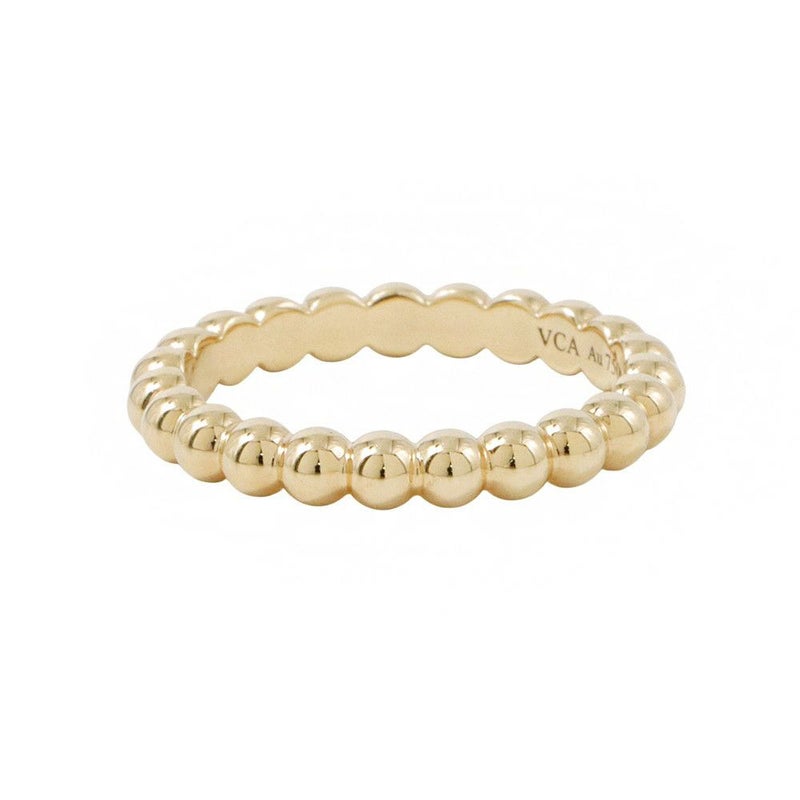 ヴァンクリーフ&アーペル リング ペルレ ゴールドパール ミディアム K18YGイエローゴールド サイズ50 VCARO3Y550/VCARO3Y500 指輪