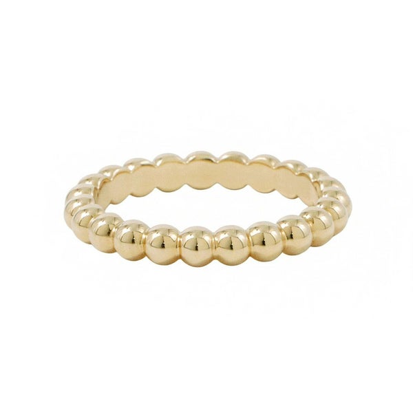 ヴァンクリーフ&アーペル リング ペルレ ゴールドパール ミディアム K18YGイエローゴールド サイズ50 VCARO3Y550/VCARO3Y500 指輪