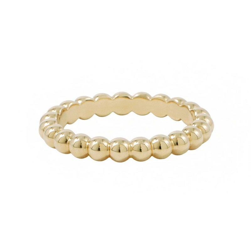 ヴァンクリーフ&アーペル リング ペルレ ゴールドパール ミディアム K18YGイエローゴールド サイズ50 VCARO3Y550/VCARO3Y500 指輪