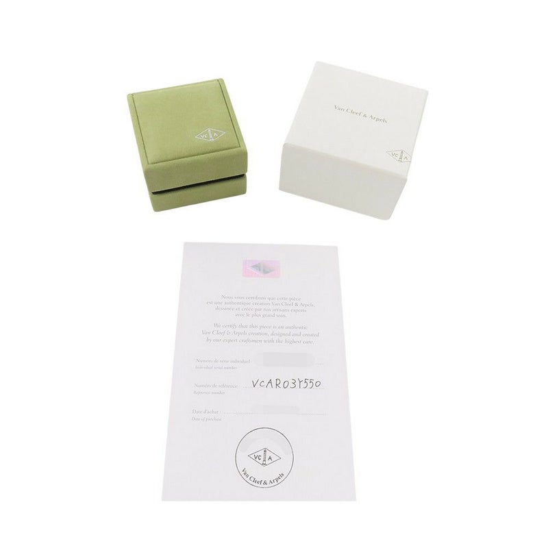 ヴァンクリーフ&アーペル リング ペルレ ゴールドパール ミディアム K18YGイエローゴールド サイズ50 VCARO3Y550/VCARO3Y500 指輪