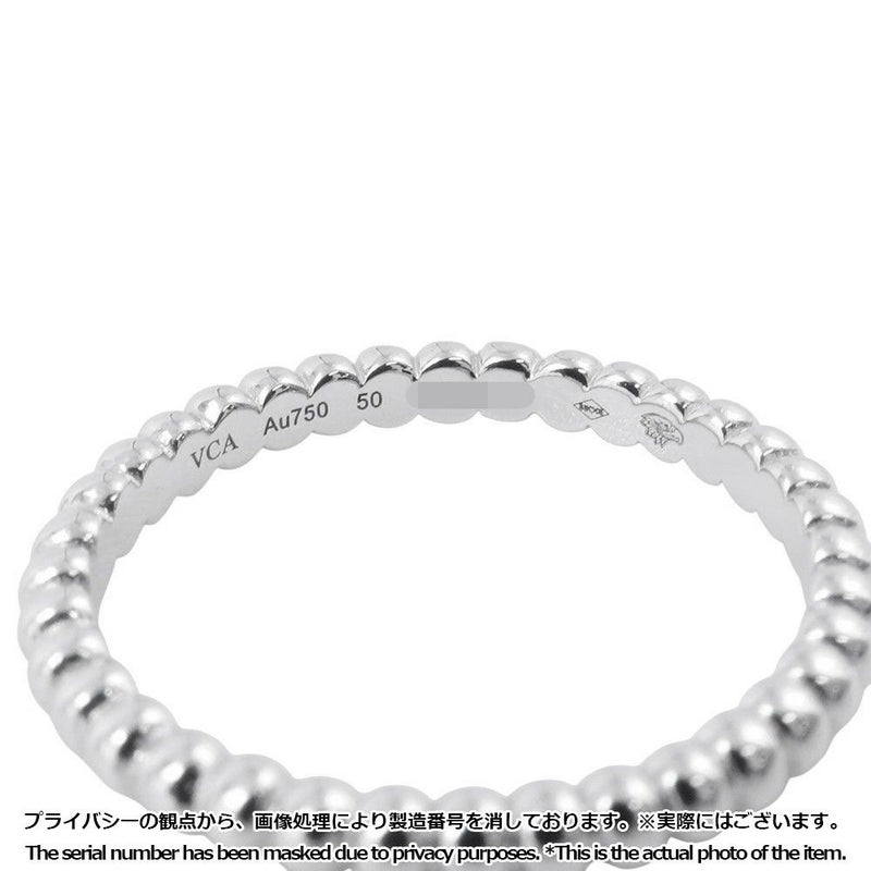 ヴァンクリーフ&アーペル リング ペルレ ゴールドパール スモール K18WGホワイトゴールド サイズ50 VCARPJME50/VCARPJME00 指輪