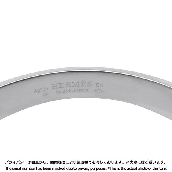 エルメス コリエドシアン ブレスレット SV925シルバー サイズSH HERMES バングル ジュエリー