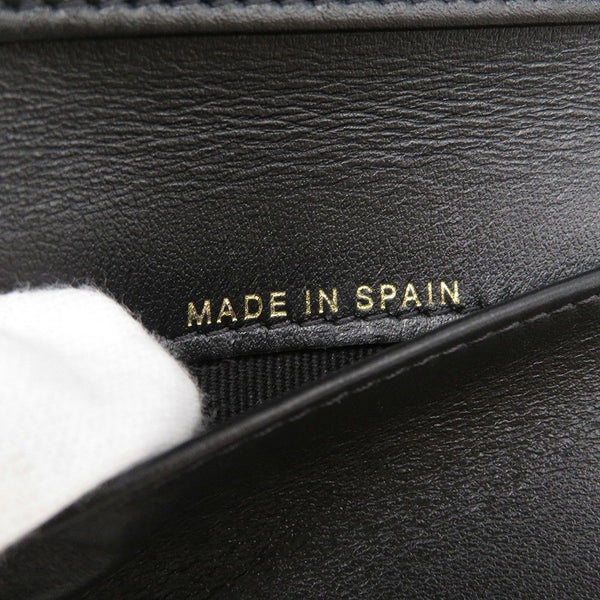 シャネル 三つ折り財布 マトラッセ ココマーク スモール フラップ キャビアスキン/ラインストーン AP3518 CHANEL 黒