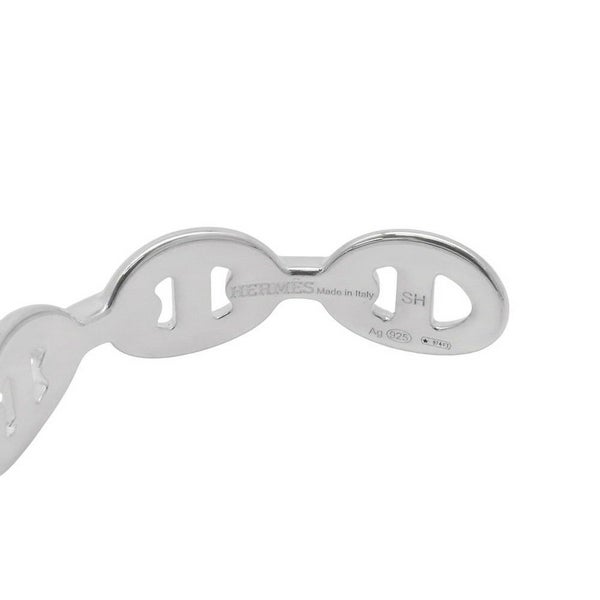 エルメス ブレスレット シェーヌダンクル アンシェネ バングル SV925シルバー サイズSH HERMES バングル