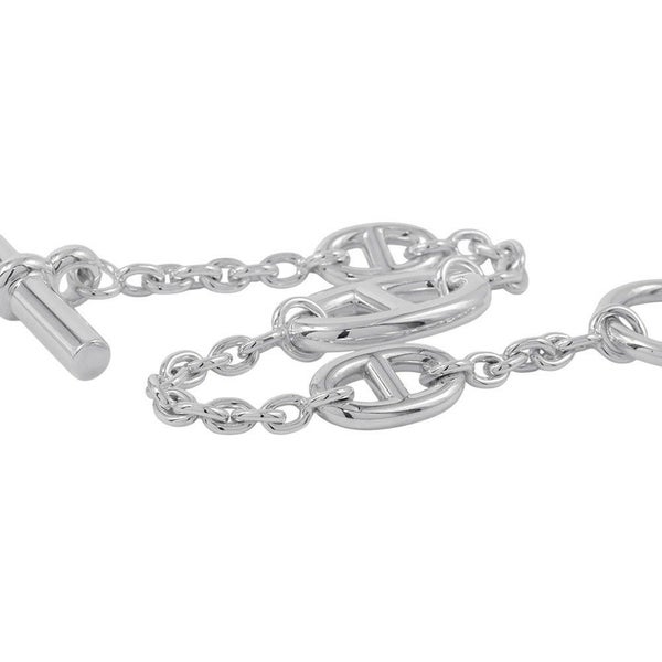 エルメス ブレスレット シェーヌダンクル ファランドール SV925シルバー サイズST HERMES ジュエリー