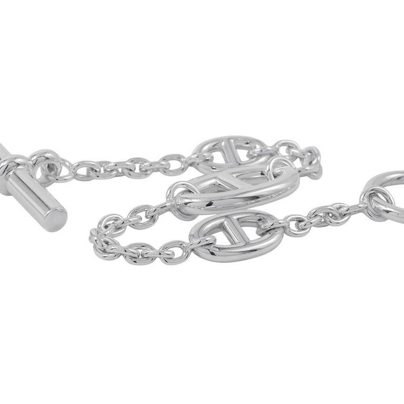 エルメス ブレスレット シェーヌダンクル ファランドール SV925シルバー サイズST HERMES ジュエリー