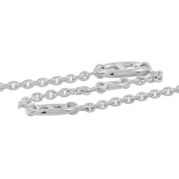 エルメス ネックレス シェーヌダンクル ファランドール SV925シルバー サイズ120 HERMES ジュエリー