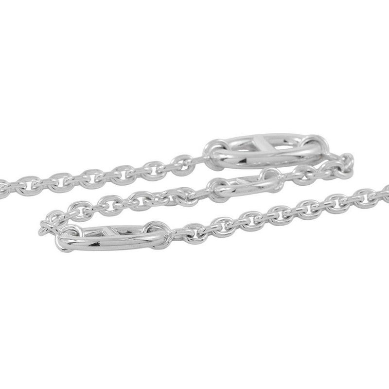 エルメス ネックレス シェーヌダンクル ファランドール SV925シルバー サイズ120 HERMES ジュエリー