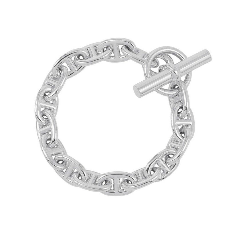 エルメス ブレスレット シェーヌダンクルMM 16コマ SV925シルバー HERMES ジュエリー