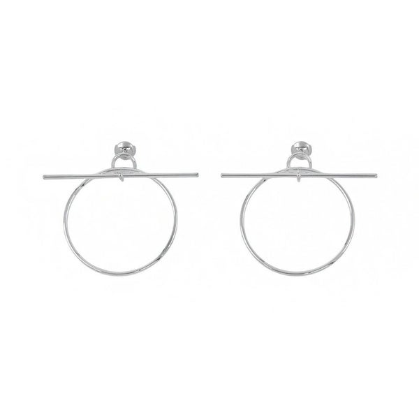 エルメス ピアス ループMM Loop SV925シルバー HERMES フープ ジュエリー アクセサリー