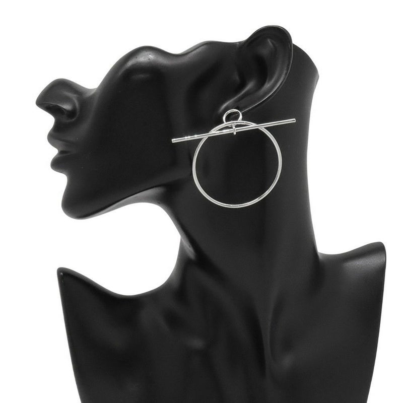 エルメス ピアス ループMM Loop SV925シルバー HERMES フープ ジュエリー アクセサリー