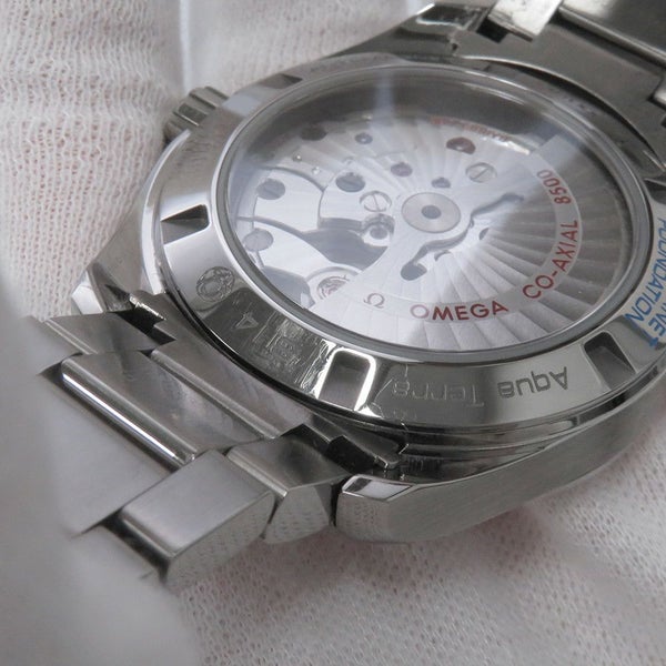オメガ シーマスターアクアテラ 150M グッドプラネット 231.90.39.21.04.001 OMEGA 腕時計 白文字盤