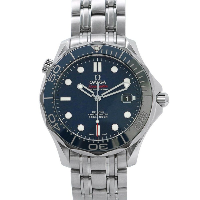 オメガ シーマスター300M コーアクシャル 212.30.41.20.03.001 OMEGA 腕時計 ブルー文字盤