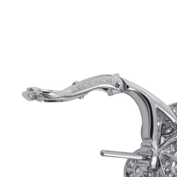 ヴァンクリーフ&アーペル ピアス フリヴォル イヤリング スモールモデル ダイヤモンド 86P 1.61ct K18WGホワイトゴールド VCARB65800