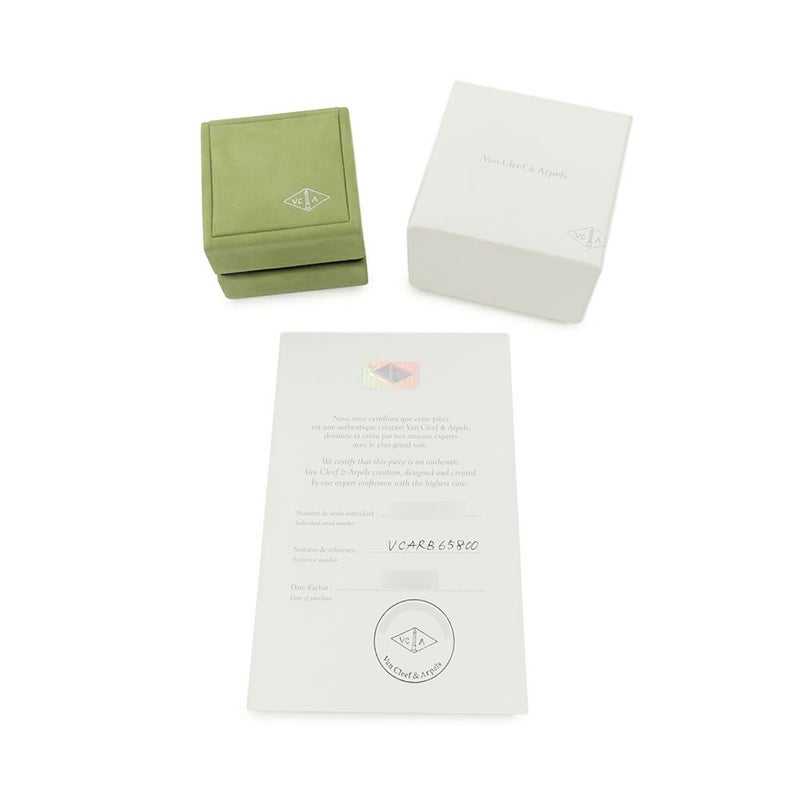 ヴァンクリーフ&アーペル ピアス フリヴォル イヤリング スモールモデル ダイヤモンド 86P 1.61ct K18WGホワイトゴールド VCARB65800