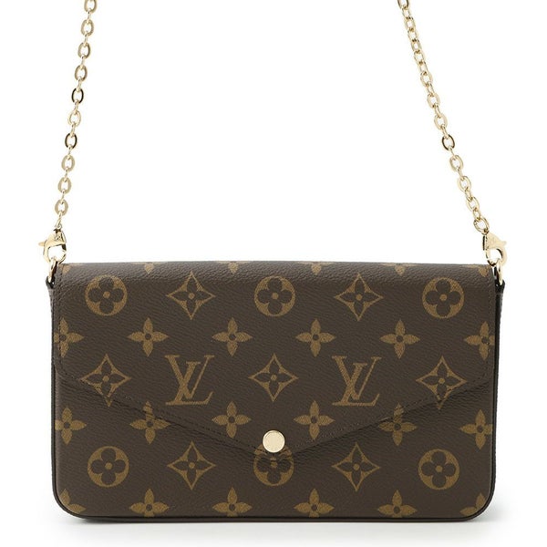 ルイヴィトン チェーンウォレット モノグラム ポシェット・フェリシー M81896 LOUIS VUITTON ショルダーバッグ