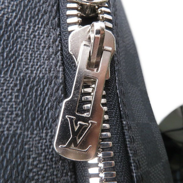 ルイヴィトン ビジネスバッグ ダミエ・グラフィット ポルトドキュマン・ヴォワヤージュGM  N41123 バッグ ヴィトン ブラック 黒