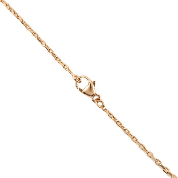 エルメス ネックレス ミニ・ポップアッシュ パープル/ピンクゴールド金具 HERMES アクセサリー