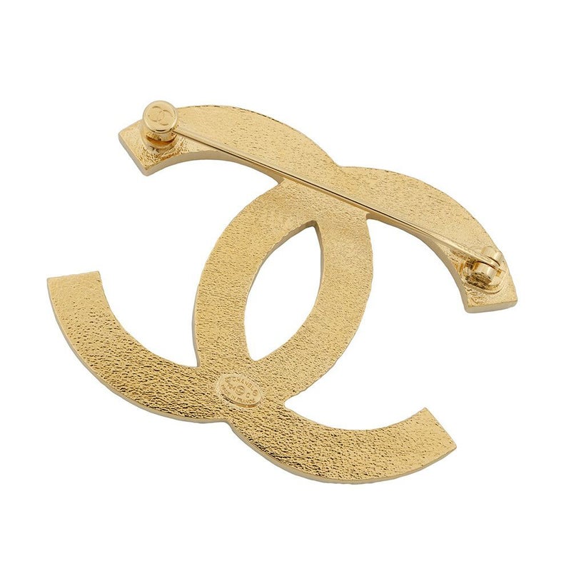シャネル ブローチ ココマーク バイカラー P24 C CHANEL アクセサリー