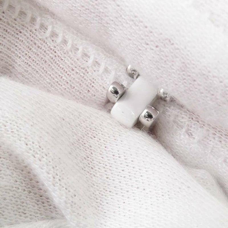 シャネル ブレスレット ウルトラ コレクション ダイヤモンド K18WGホワイトゴールド ホワイトセラミック サイズ17 J2931